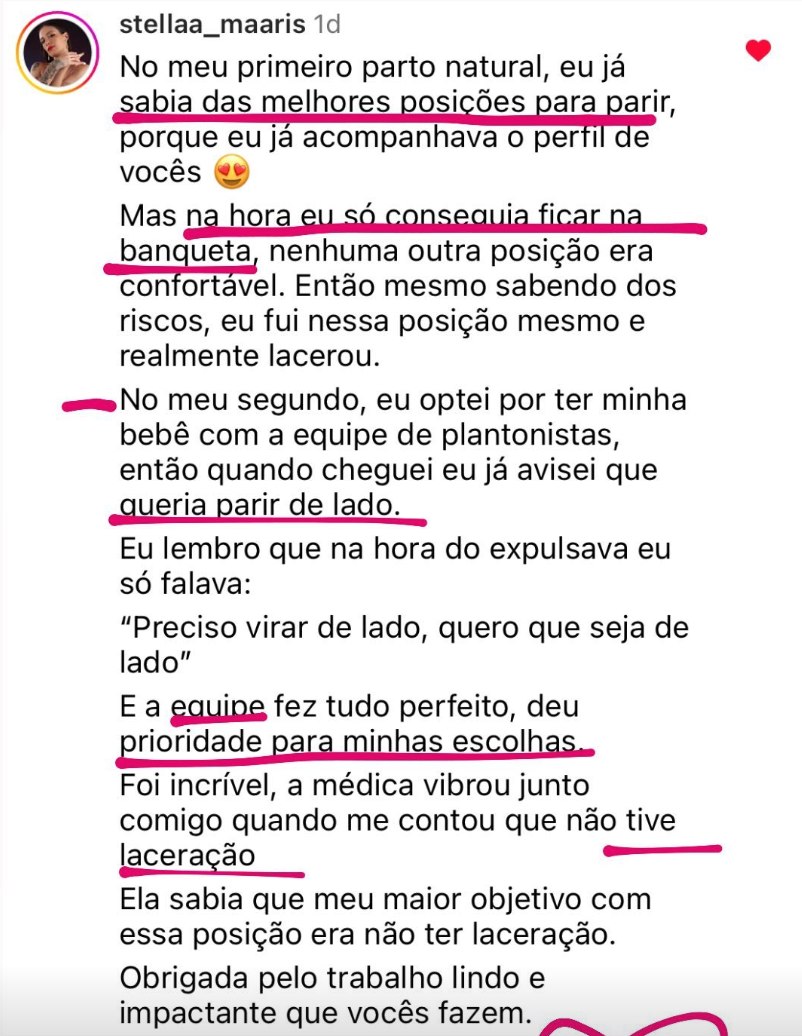 Depoimento real de aluna do Plano Pélvico - sem laceracao