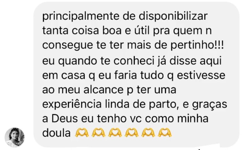 Depoimento real de aluna do Plano Pélvico - gratidao